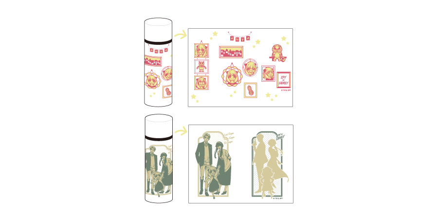 ミニステンレスボトル【全２種】